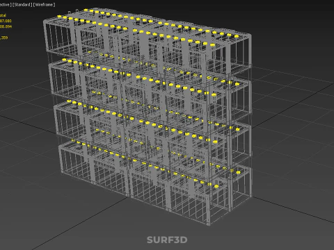 UPS GRANDE BANCO DE ENERG&Iacute;A BATER&Iacute;AS DE SUMINISTRO ACCU ENERG&Iacute;A DE RESPALDO DE BATER&Iacute;A Modelo 3D