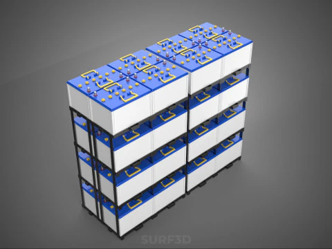 UPS GRANDE BANCO DE ENERG&Iacute;A BATER&Iacute;AS DE SUMINISTRO ACCU ENERG&Iacute;A DE RESPALDO DE BATER&Iacute;A Modelo 3D