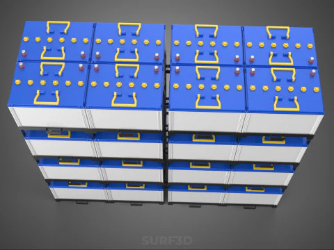 UPS GRANDE BANCO DE ENERG&Iacute;A BATER&Iacute;AS DE SUMINISTRO ACCU ENERG&Iacute;A DE RESPALDO DE BATER&Iacute;A Modelo 3D