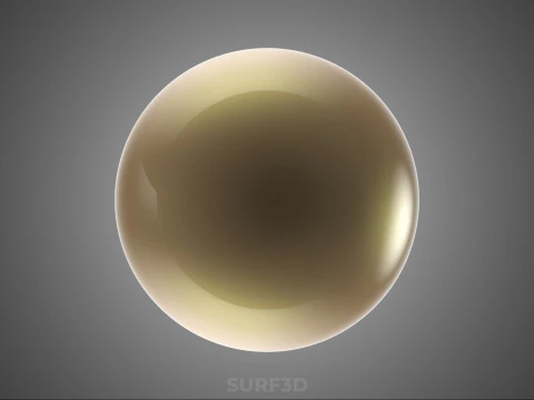 STANDARD EGG NORMAL OVOID OVAL SHAPE BROWN RED ORANGE CHICKEN 3D Model
