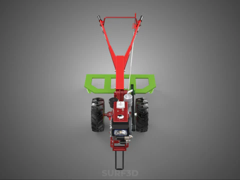 TEETH TINE TOOTH PLOW PLOUGH RAKE HARROW CULTIVATOR HAND TRACTOR 3D Model