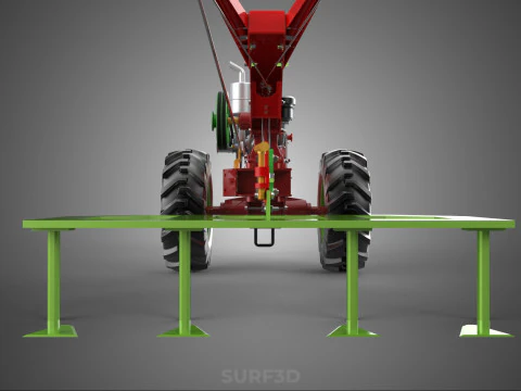 TEETH TINE TOOTH PLOW PLOUGH RAKE HARROW CULTIVATOR HAND TRACTOR 3D Model