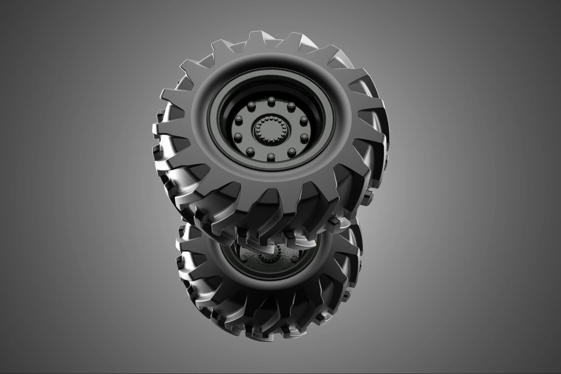 ARMORED PANZER ARMY MILITARY TIRE TYRE WHEEL RUBBER RIM VEHICLE 3D Model .c4d .max .obj .3ds .fbx .stl .blend