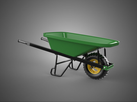 ТАЧКА ВАЖКА ТАЧКА ВІЗОК ВІЗОК ПОДОДОК КГ 3D Модель