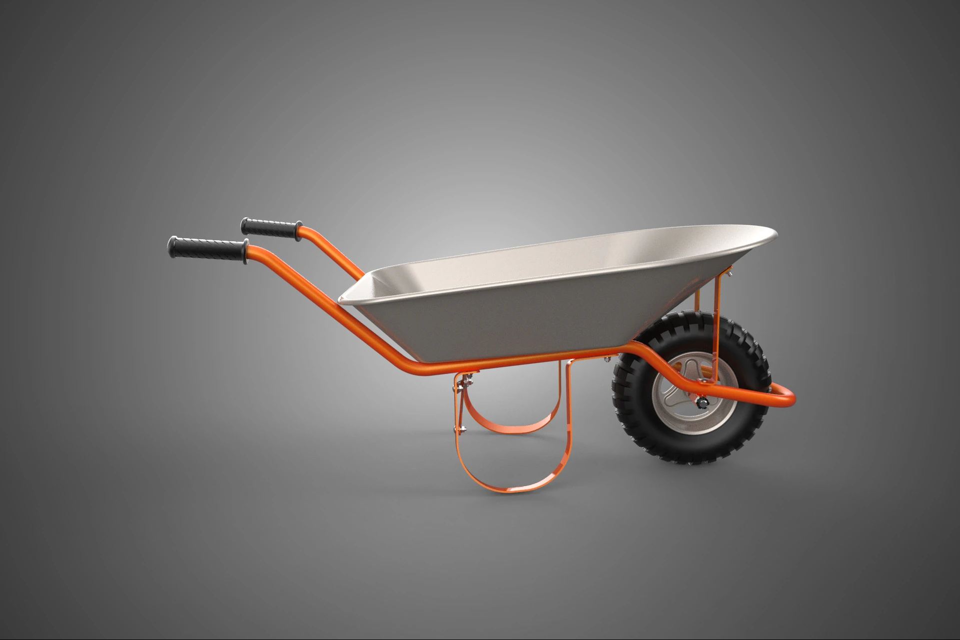 STANDARD WHEELBARROWS WHEELBARROW WHEEL BARROW CART TROLLEY LIFT 3D Model .c4d .max .obj .3ds .fbx .stl .blend 