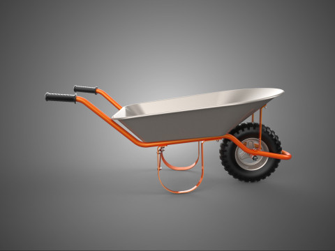标准手推车 手推车 手推车 手推车 升降机 3D 模型