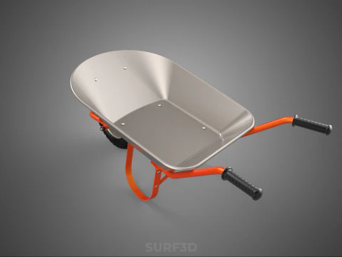 STANDARD WHEELBARROWS WHEELBARROW WHEEL BARROW CART TROLLEY LIFT 3D Model