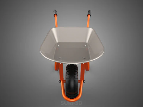 STANDARD WHEELBARROWS WHEELBARROW WHEEL BARROW CART TROLLEY LIFT 3D Model