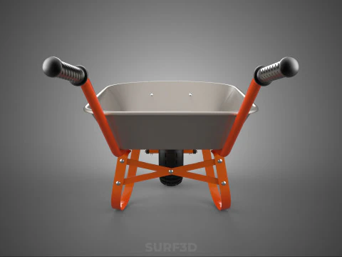 STANDARD WHEELBARROWS WHEELBARROW WHEEL BARROW CART TROLLEY LIFT 3D Model