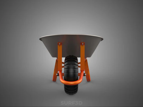 STANDARD WHEELBARROWS WHEELBARROW WHEEL BARROW CART TROLLEY LIFT 3D Model