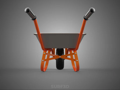 STANDARD WHEELBARROWS WHEELBARROW WHEEL BARROW CART TROLLEY LIFT 3D Model