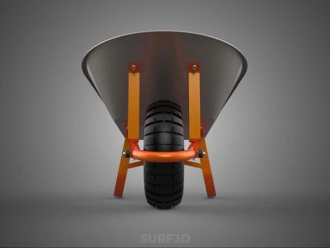 STANDARD WHEELBARROWS WHEELBARROW WHEEL BARROW CART TROLLEY LIFT 3D Model