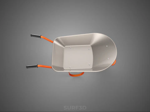 STANDARD WHEELBARROWS WHEELBARROW WHEEL BARROW CART TROLLEY LIFT 3D Model
