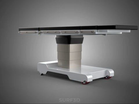 TABLE D'OP&Eacute;RATION CHIRURGICALE LIT DE CHIRURGIEN BANQUETTE DE CHIRURGIE SI&Egrave;GE M&Eacute;DICAL Modèle 3D