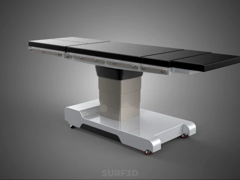 TABLE D'OP&Eacute;RATION CHIRURGICALE LIT DE CHIRURGIEN BANQUETTE DE CHIRURGIE SI&Egrave;GE M&Eacute;DICAL Modèle 3D