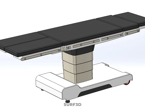 TABLE D'OP&Eacute;RATION CHIRURGICALE LIT DE CHIRURGIEN BANQUETTE DE CHIRURGIE SI&Egrave;GE M&Eacute;DICAL Modèle 3D