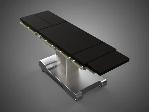 STANDARDOWY MODUŁOWY STOŁ OPERACYJNY ŁAWA CHIRURGICZNA Model 3D