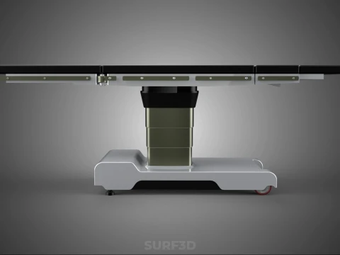 MODULAR SURGICAL OPERATING TABLE BED SURGERY ACCESS HOLE PORT 3D Model