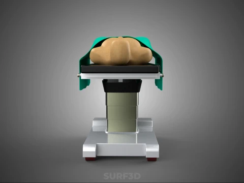 MANEQUIM DE CORPO HUMANO M&Eacute;DICA CIR&Uacute;RGICA MESA DE OPERA&Ccedil;&Atilde;O CAMA Modelo 3D