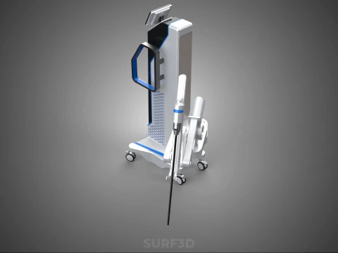 MEDICAL ROBOTIC ARM SURGERY SURGICAL ROBOT OPERATION SURGEON BOT 3D Model