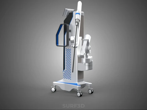 MEDICAL ROBOTIC ARM SURGERY SURGICAL ROBOT OPERATION SURGEON BOT 3D Model
