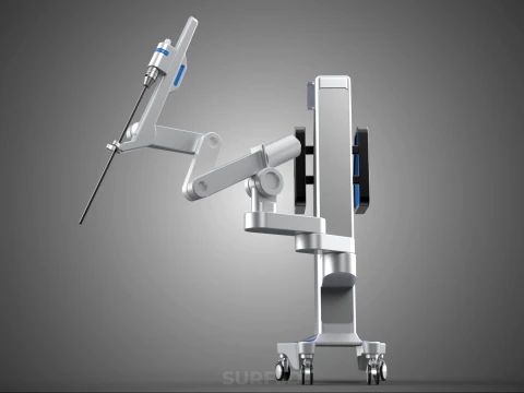 MEDICAL ROBOTIC ARM SURGERY SURGICAL ROBOT OPERATION SURGEON BOT 3D Model