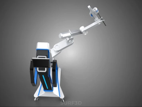 MEDICAL ROBOTIC ARM SURGERY SURGICAL ROBOT OPERATION SURGEON BOT 3D Model