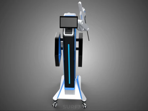 ROBOTIC ASSISTED SURGERY SYSTEM RAS SURGICAL ARM ROBOT MACHINE 3D Model