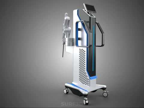 ROBOTIC ASSISTED SURGERY SYSTEM RAS SURGICAL ARM ROBOT MACHINE 3D Model