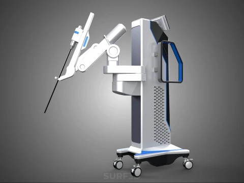 ROBOTIC ASSISTED SURGERY SYSTEM RAS SURGICAL ARM ROBOT MACHINE 3D Model
