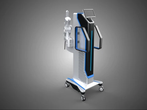 ROBOTIC SURGERY ASSIST SYSTEM SURGICAL ROBOT MACHINE HOSPITAL 3D Model