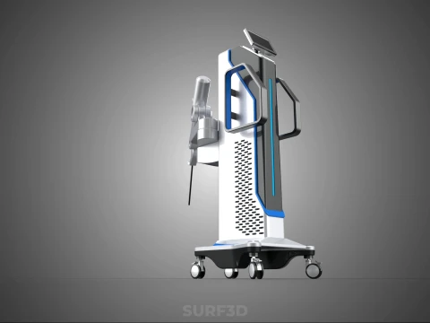 ROBOTIC SURGERY ASSIST SYSTEM SURGICAL ROBOT MACHINE HOSPITAL 3D Model