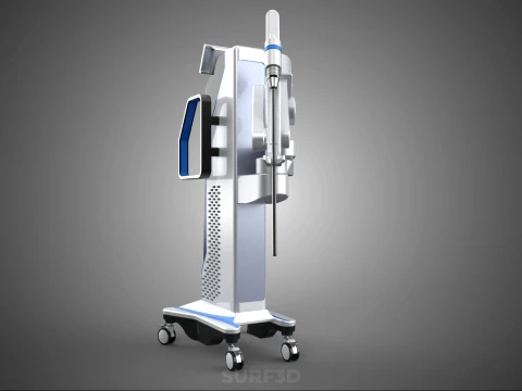ROBOTIC SURGERY ASSIST SYSTEM SURGICAL ROBOT MACHINE HOSPITAL 3D Model