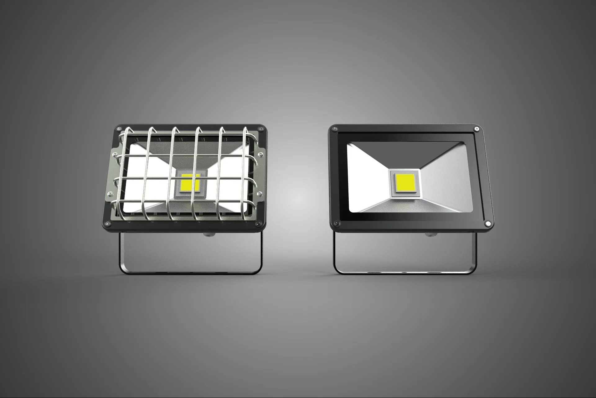 STANDARD LED LAMP LUMINAIRE FLOOD SPOT LIGHT FLOODLIGHT LIGHTING 3D Model .c4d .max .obj .3ds .fbx .stl .blend 