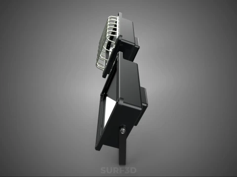 STANDARD LED LAMP LUMINAIRE FLOOD SPOT LIGHT FLOODLIGHT LIGHTING 3D Model