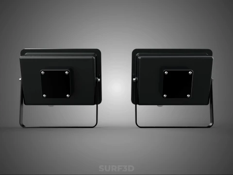 STANDARD LED LAMP LUMINAIRE FLOOD SPOT LIGHT FLOODLIGHT LIGHTING 3D Model