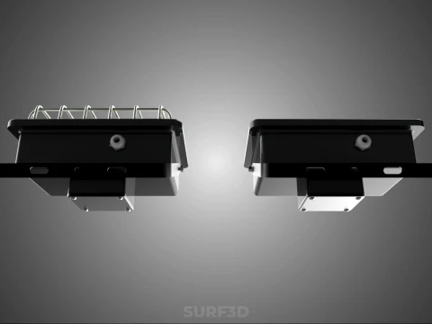STANDARD LED LAMP LUMINAIRE FLOOD SPOT LIGHT FLOODLIGHT LIGHTING 3D Model