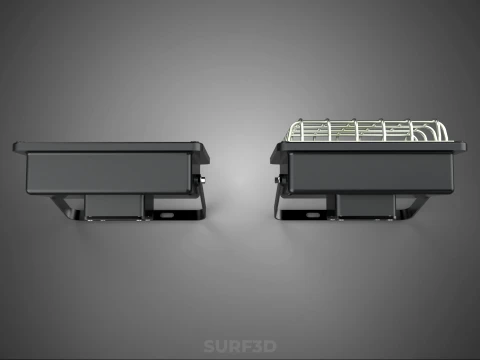 STANDARD LED LAMP LUMINAIRE FLOOD SPOT LIGHT FLOODLIGHT LIGHTING 3D Model