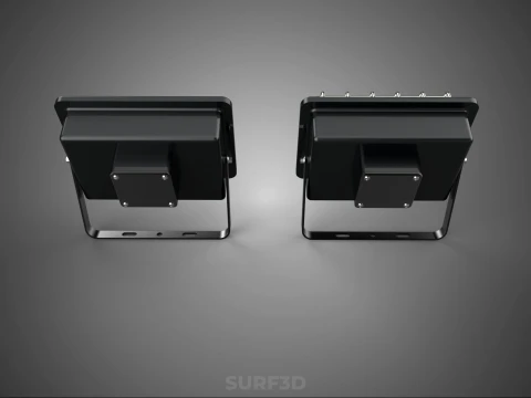 STANDARD LED LAMP LUMINAIRE FLOOD SPOT LIGHT FLOODLIGHT LIGHTING 3D Model