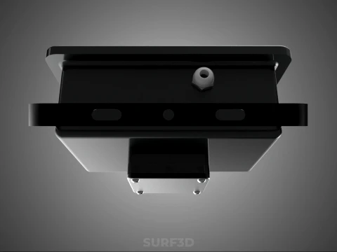 LAMPADA ALOGENA NERA IN VETRO LAMPADA PROIETTORE ILLUMINAZIONE A LUCE DI PROIETTORE Modello 3D