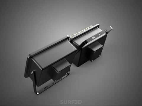 STANDARD BULB LAMP HALOGEN SPOT FLOOD LIGHT LIGHTING FLOODLIGHT 3D Model