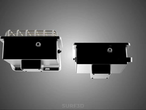 STANDARD BULB LAMP HALOGEN SPOT FLOOD LIGHT LIGHTING FLOODLIGHT 3D Model