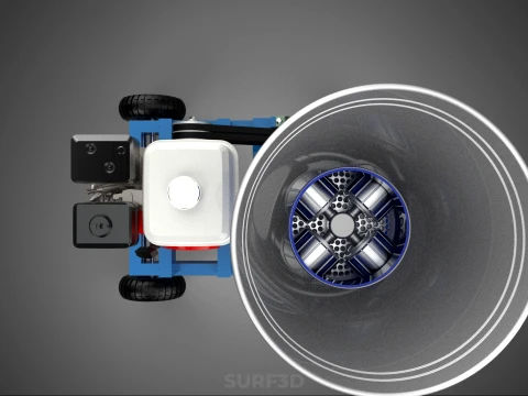 EXTRUSORA DE MOINHO DE PRENSA DE PELLET AZUL PADR&Atilde;O QUE FAZ M&Aacute;QUINA DE GASOLINA Modelo 3D