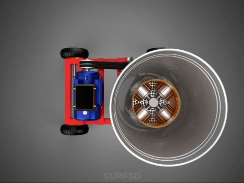 PORTABLE PELLET PRESS MILL MAKING MACHINE ELECTRIC MOTOR POWERED 3D Model