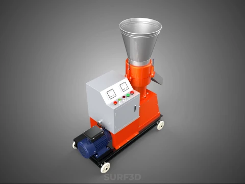 AUTO CONTROL PANEL BOX ELECTRIC PELLET PRESS MILL MAKING MACHINE 3D Model