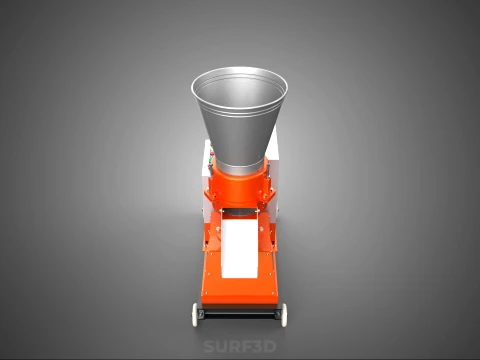 AUTO CONTROL PANEL BOX ELECTRIC PELLET PRESS MILL MAKING MACHINE 3D Model
