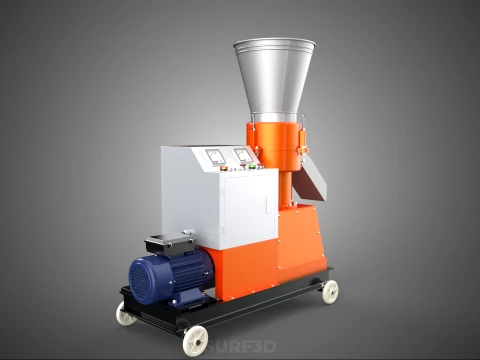 AUTO CONTROL PANEL BOX ELECTRIC PELLET PRESS MILL MAKING MACHINE 3D Model