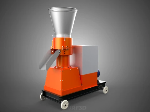 AUTO CONTROL PANEL BOX ELECTRIC PELLET PRESS MILL MAKING MACHINE 3D Model