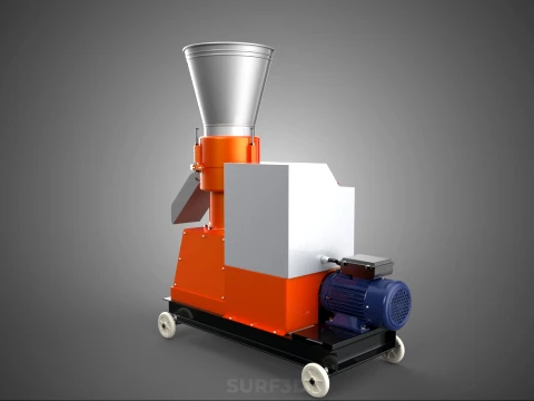 AUTO CONTROL PANEL BOX ELECTRIC PELLET PRESS MILL MAKING MACHINE 3D Model