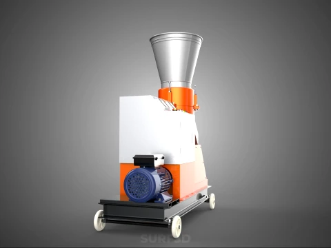 AUTO CONTROL PANEL BOX ELECTRIC PELLET PRESS MILL MAKING MACHINE 3D Model